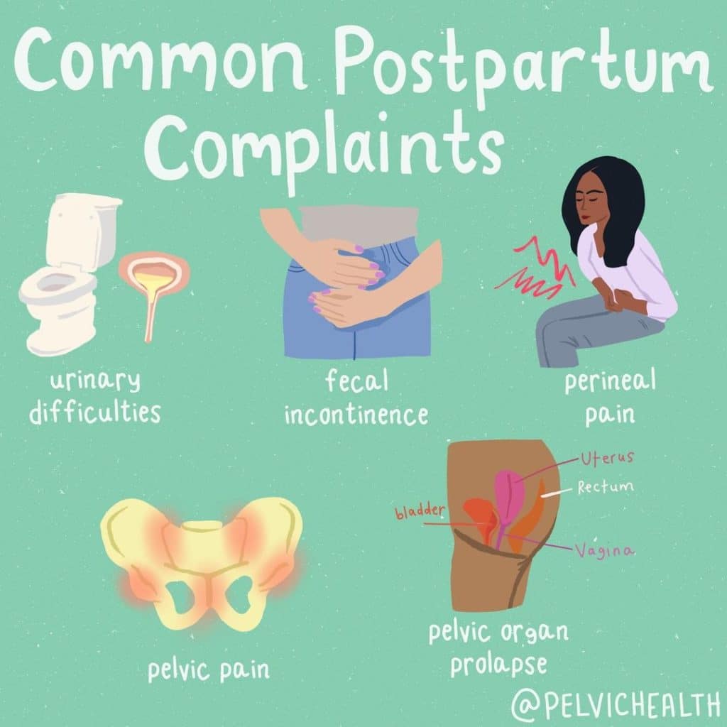 common postpartum complaints