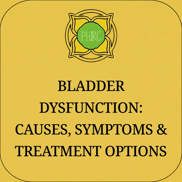 Bladder Dysfunction Blog Hero